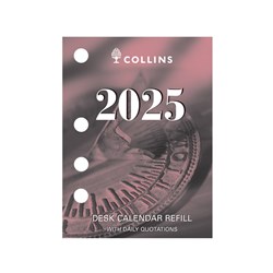 CALENDAR REFILL SIDE OPENING ****2025**** DCRS