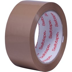 SELLOTAPE 767 PACKAGING TAPE BROWN 36mm x 75m BROWN ECH1