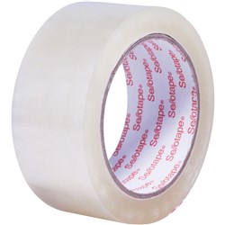 SELLOTAPE 767 PACKAGING TAPE CLEAR 36mm x 75m CLEAR ECH1