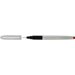 ARTLINE SIGNATURE SILVER Fineliner Pen Red Ink