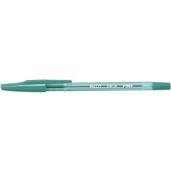 PILOT BP-S BALLPOINT PEN FINE GREEN BOX.12