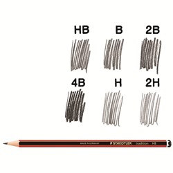 STAEDTLER 110 TRADITION PENCILS HB SOLD IN BOX12