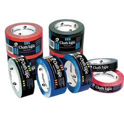 STYLUS 399 CLOTH TAPE Red 24MM X 25M ROLL