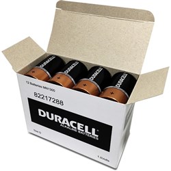 DURACELL ALKALINE BATTERIES D