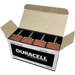 DURACELL ALKALINE BATTERY 9V