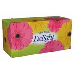 FACIAL TISSUE DELIGHT 2PLY BOX OF 180