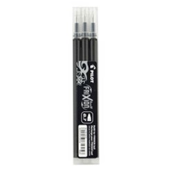 PEN REFILL PILOT FRIXION BALL 0.7 MM BLACK PK3