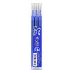 PEN REFILL PILOT FRIXION BALL 0.7MM BLUE PK3