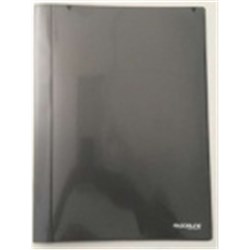 OMART A3 20 POCKET FIXED DISPLAY BOOK BLACK