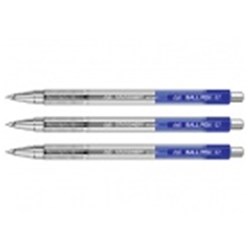 Retractable Ball Point Pen Blue 0.7mm BX12