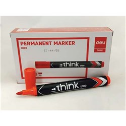 RED PERMANENT BULLET POINT MARKER