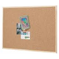 CORKBOARD OAK FRAME 600X450MM