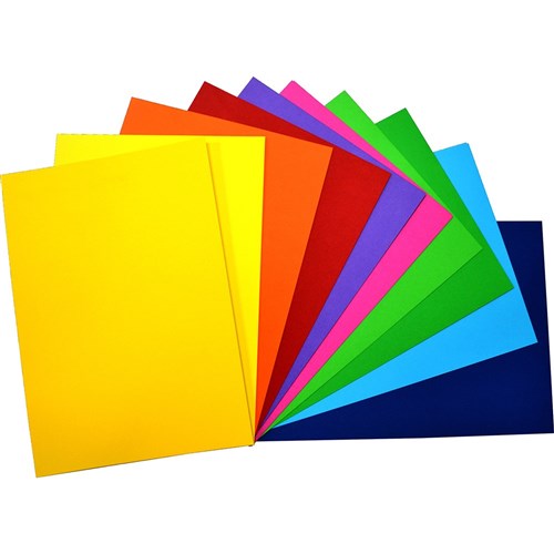 Art & Craft - Rainbow Spectrum Board A4 200gsm Assorted 100 Sheets ...