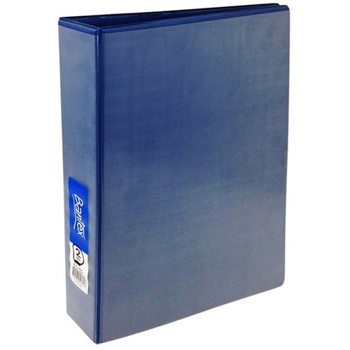 Binders & Folders - Bantex Insert Binder Standard A4 2D Ring 38mm Blue ...