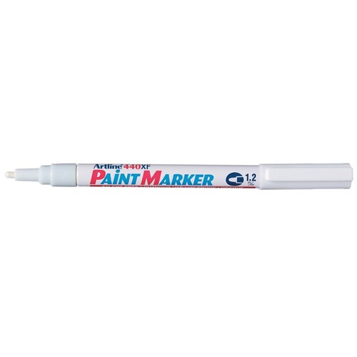 Markers & Highlighters - ARTLINE 440XF PAINT MARKERS White 1.2mm ...