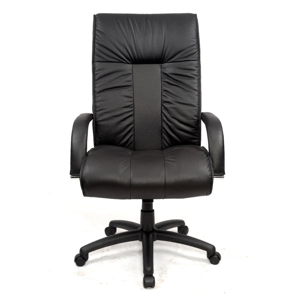 Chairs & Accessories - STATESMAN EXECUTIVE CHAIR Black Leather - Office ...